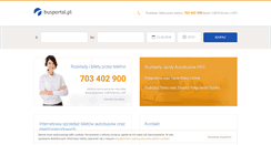 Desktop Screenshot of busportal.pl